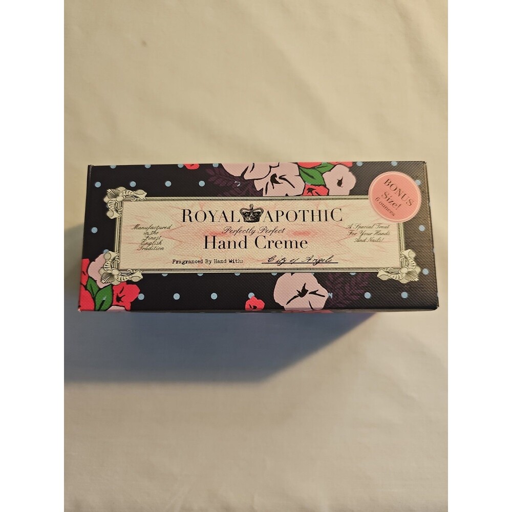 Royal Apothic Perfectly Perfect Hand Creme city of Angels Bonus Size 6ozs